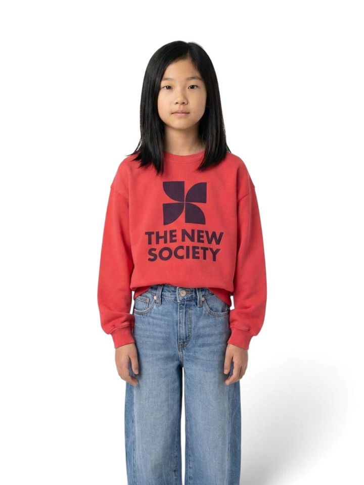 Chinese red sweater The New Society