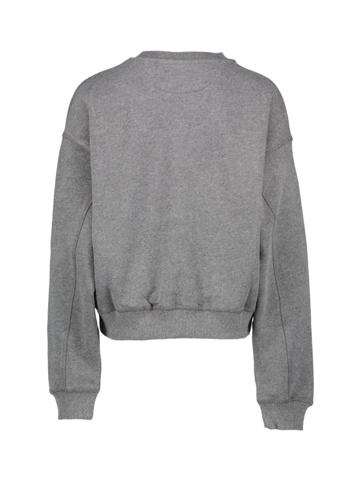 Grijze sweater met TNS logo The New Society