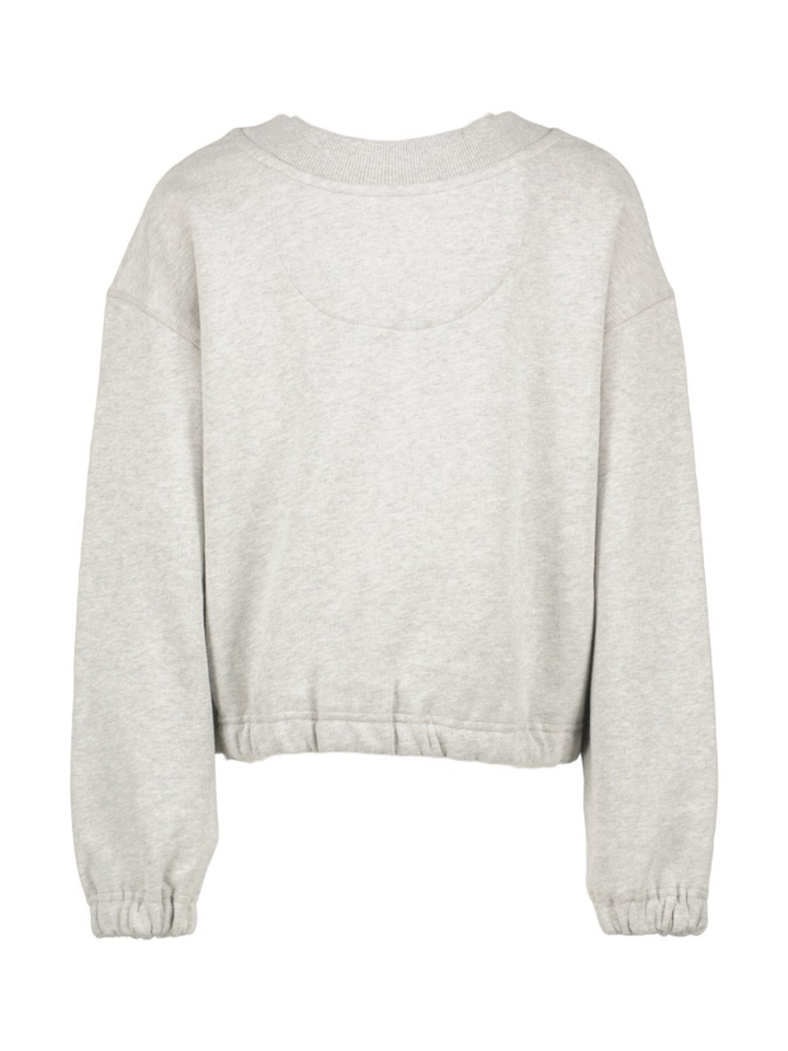 Grijze sweater met logo The New Society