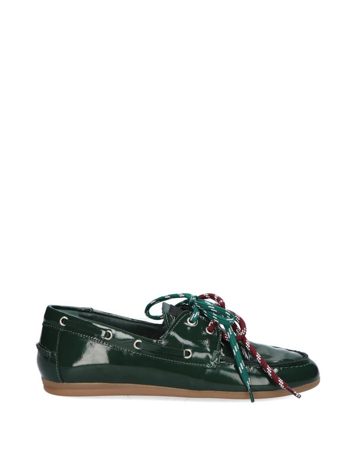 Groene loafers in lakleder Moc Kirruna 