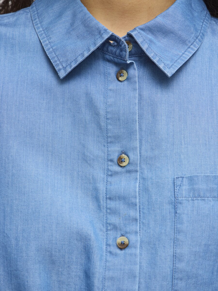 Blauw denim kleed Vinori Vila