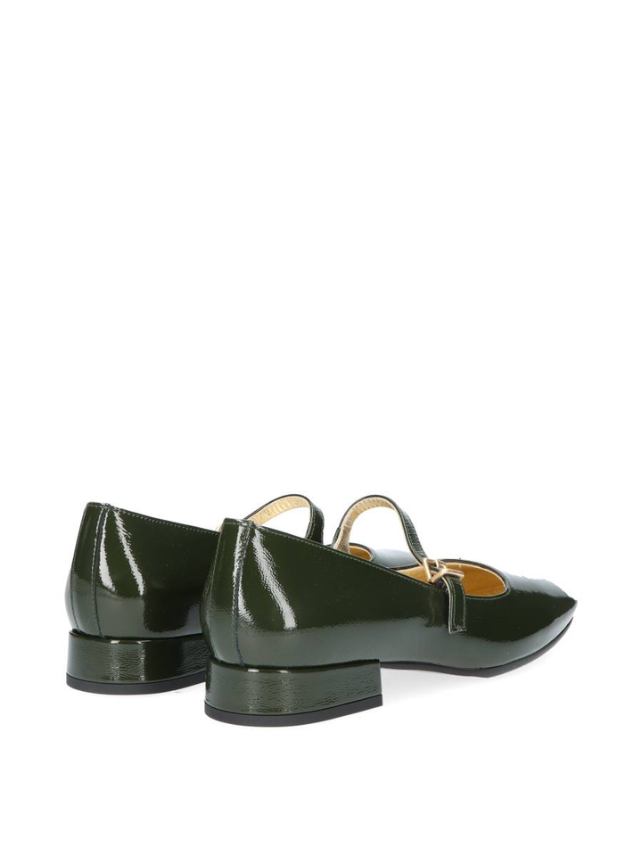 Groen naplack ballerina's Le Gazzelle