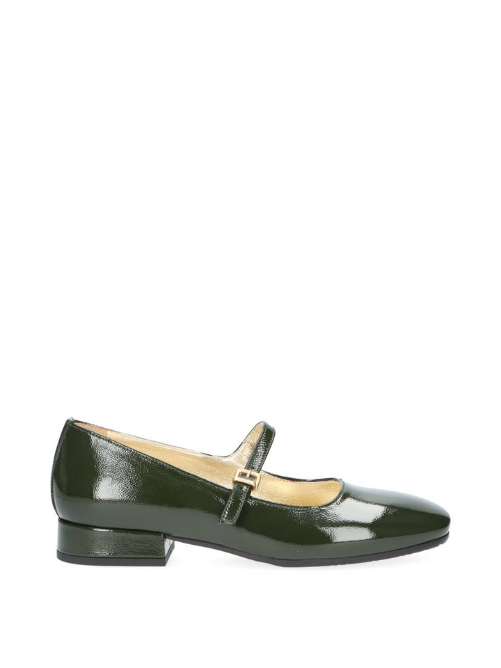 Groen naplack ballerina's Le Gazzelle