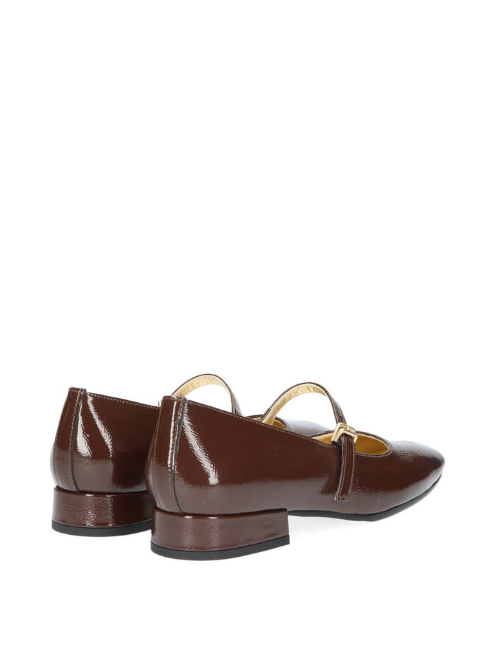 Bruin naplack ballerina's Le Gazzelle 