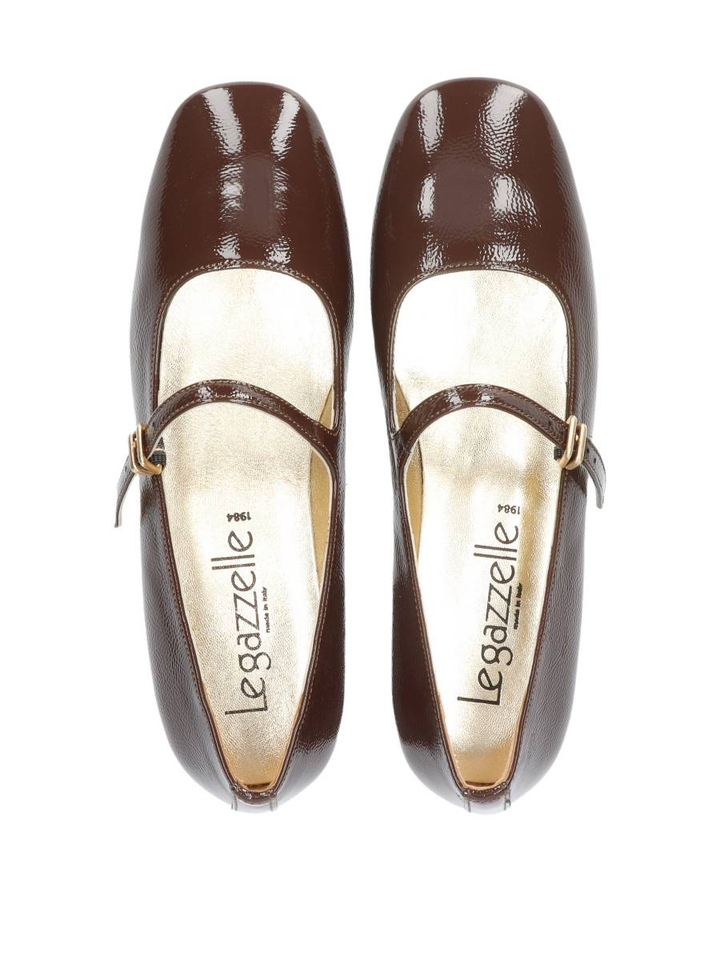 Bruin naplack ballerina's Le Gazzelle 