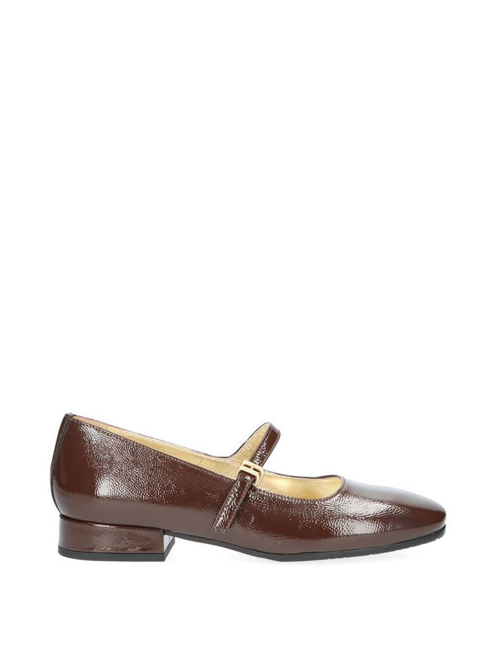 Bruin naplack ballerina's Le Gazzelle 