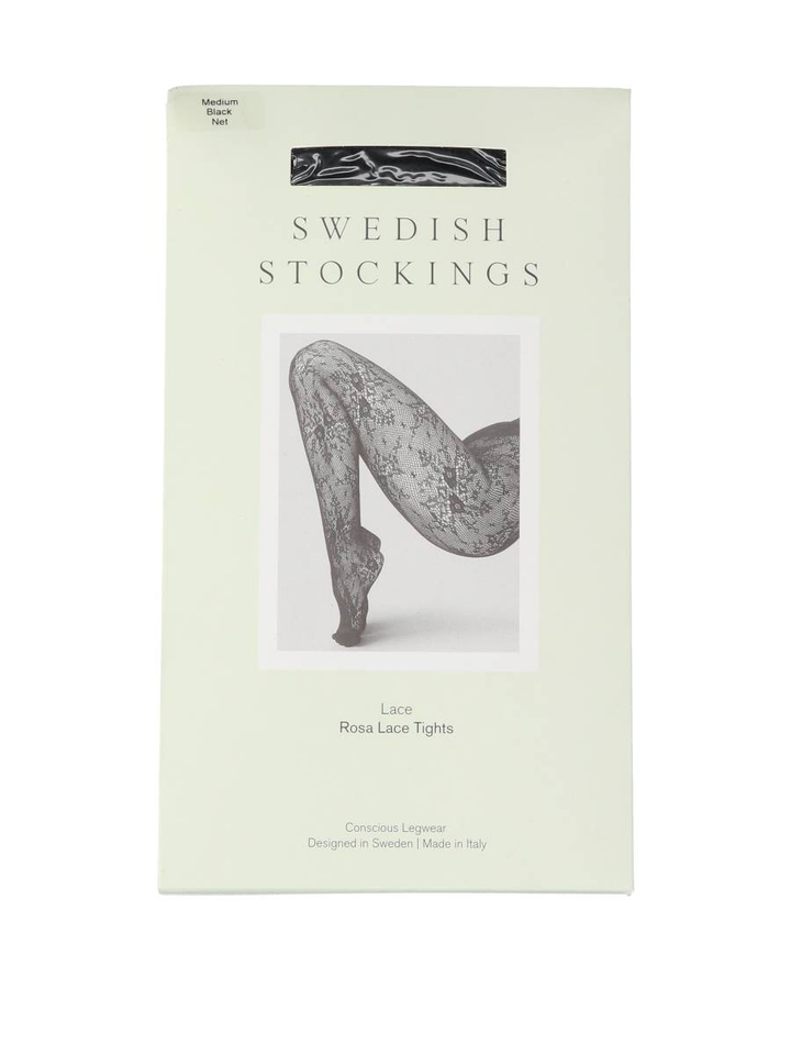 Zwarte Rosa tights panty's Swedish Stockings 