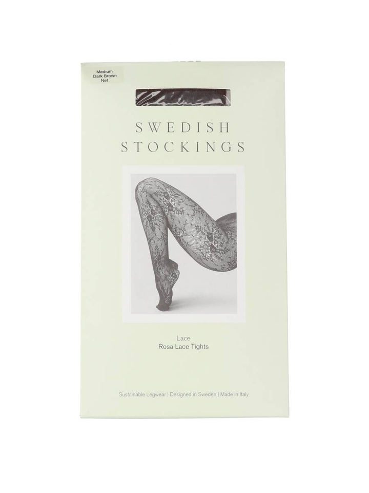 Bruin Rosa tights panty's Swedisch Stockings