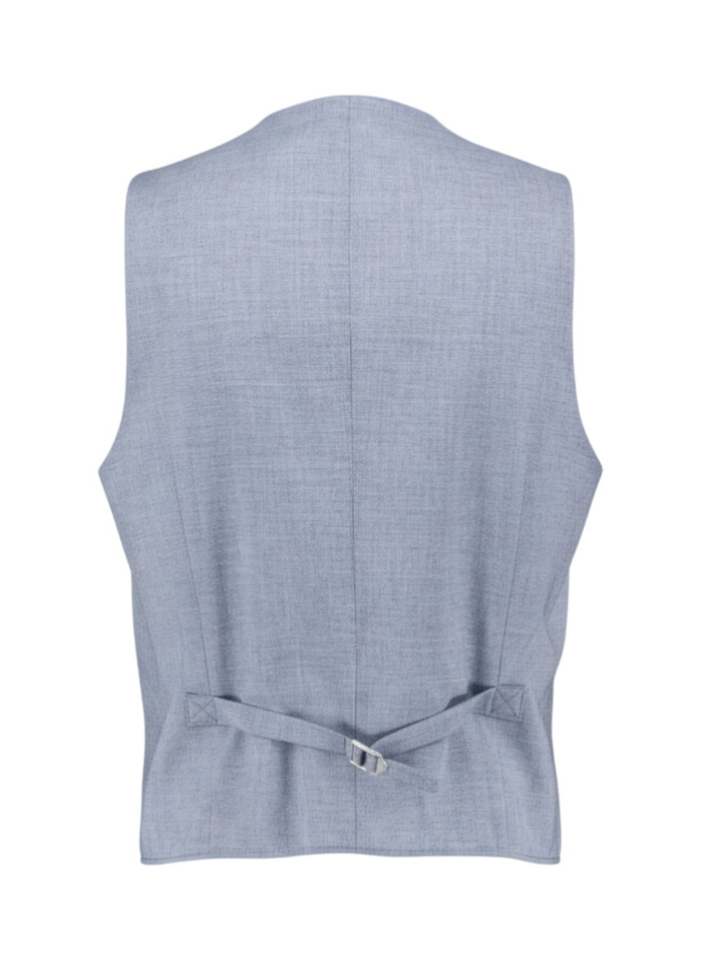 Lichtblauwe mouwloze gilet Roy Robson