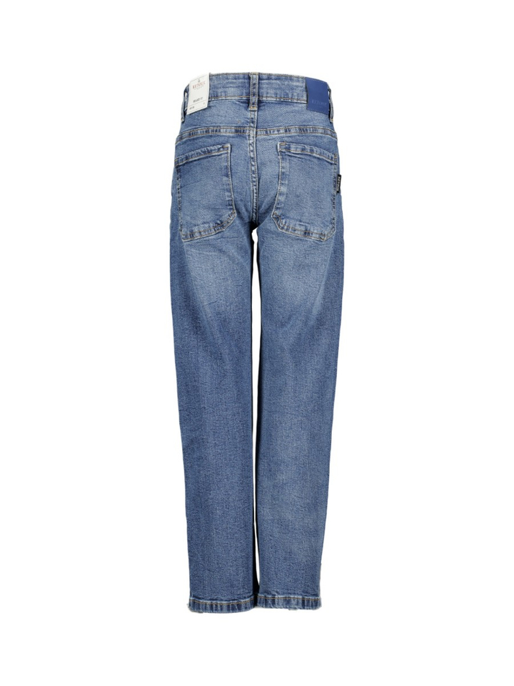 Blauwe jeansbroek regular fit