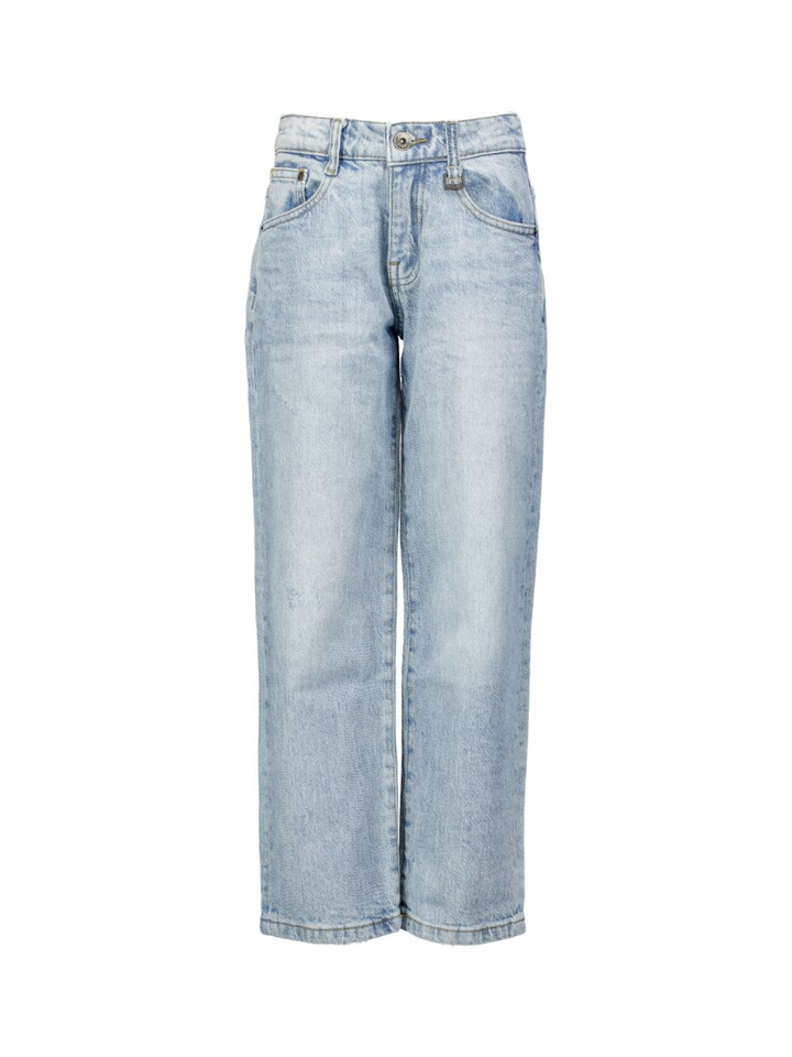 Lichtblauwe jeans oversized fit Manuel Retour 