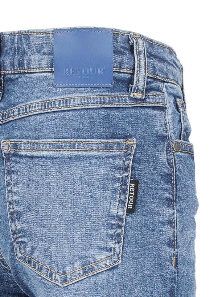 Blauwe jean wide leg Retour 