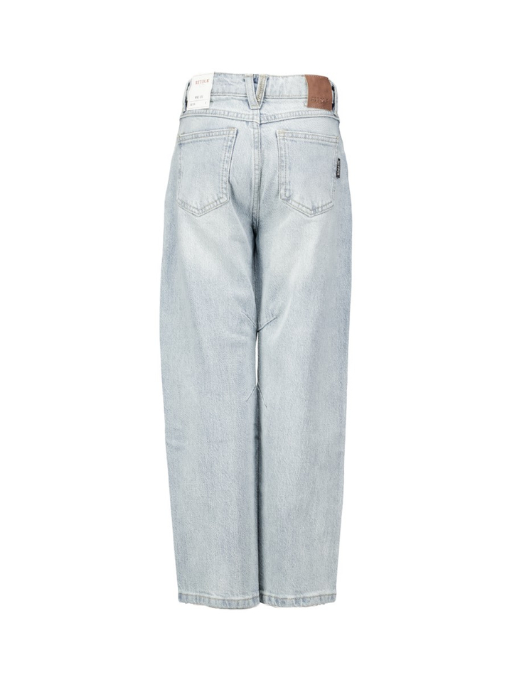 Light blue vintage straight jeans Retour 