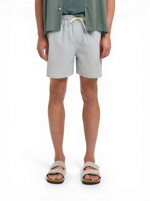 Grijze gestreepte zwemshort Selcted