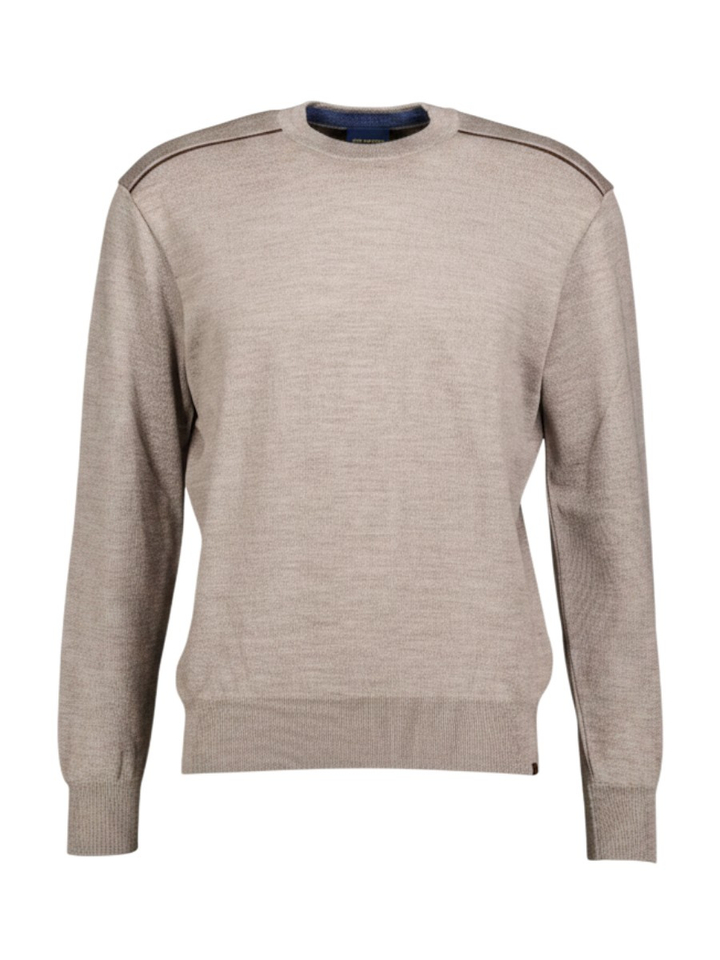 Beige trui in fijne wol Paul & Shark