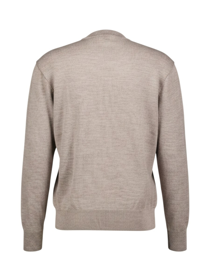 Beige trui in fijne wol Paul & Shark