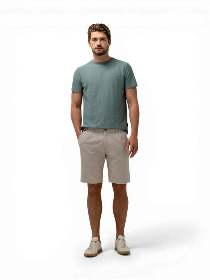 Beige linnen short State Of Art 