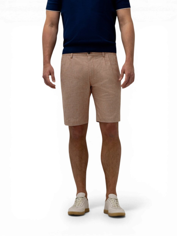 Roestkleurige linnen short State Of Art