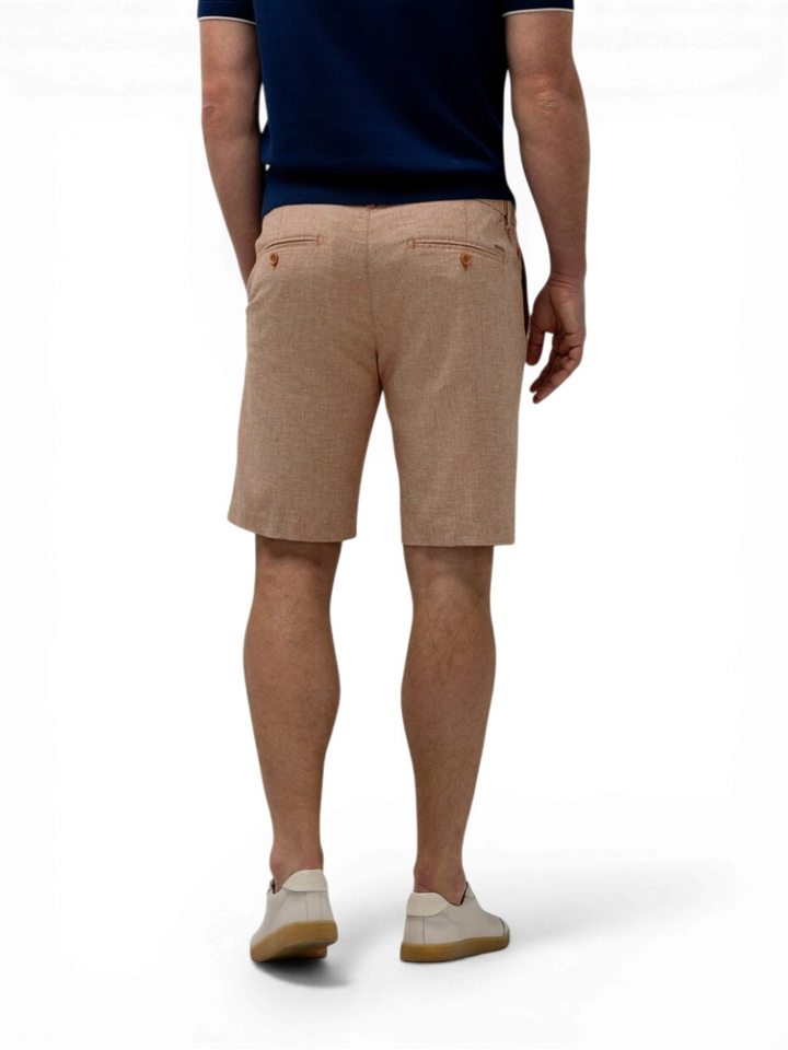Roestkleurige linnen short State Of Art