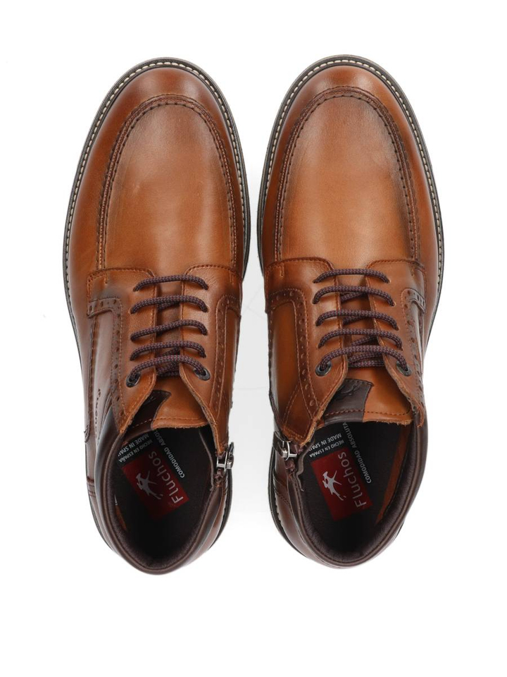 Bruine korte veterboots Fluchos