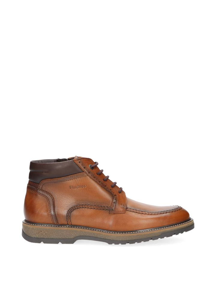 Bruine korte veterboots Fluchos