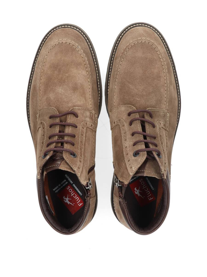 Bruine korte veterboots Fluchos