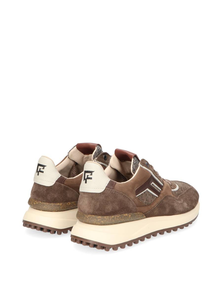 Beige lage sneakers Floris Van Bommel
