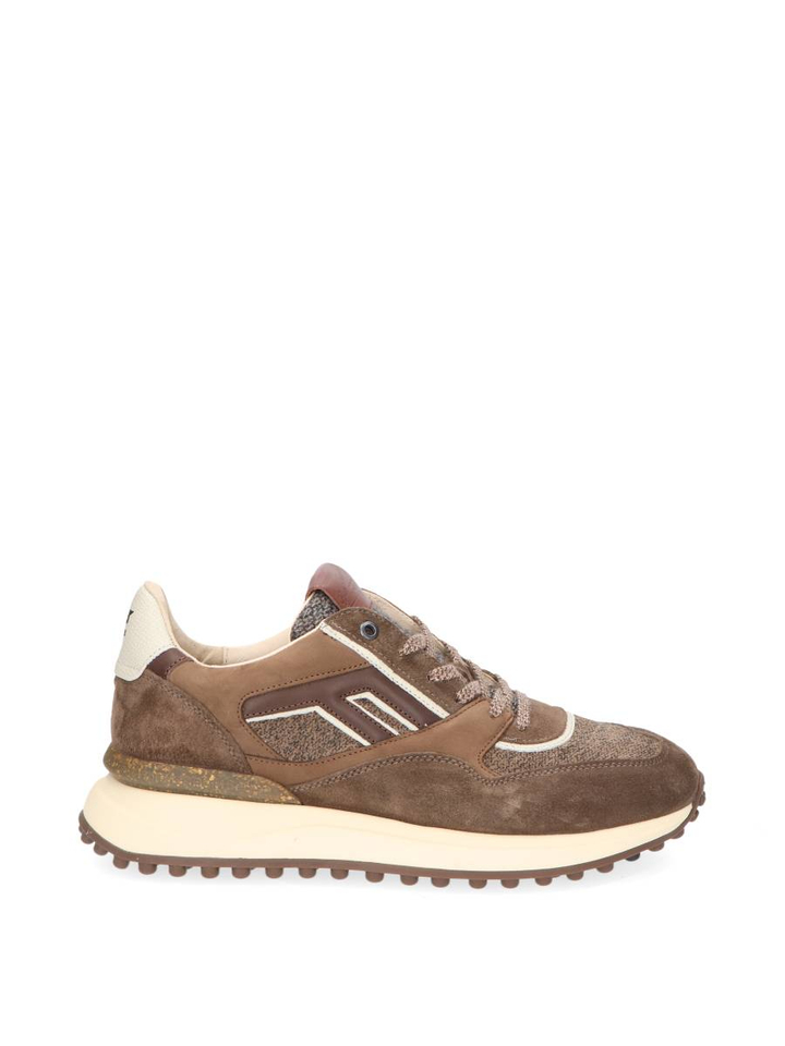 Beige lage sneakers Floris Van Bommel