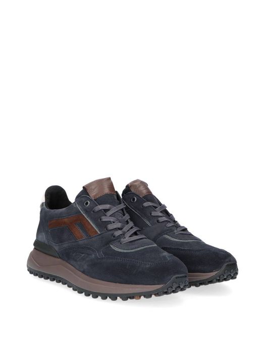 Donkerblauwe lage sneakers Floris Van Bommel