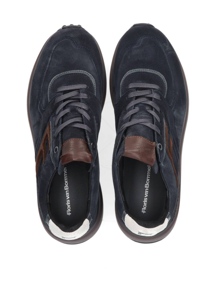 Donkerblauwe lage sneakers Floris Van Bommel