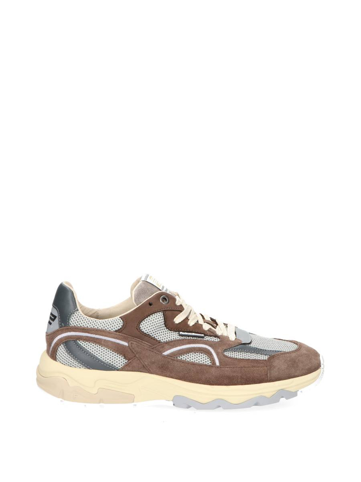 Dark grey lage sneakers De Rezer Floris Van Bommel