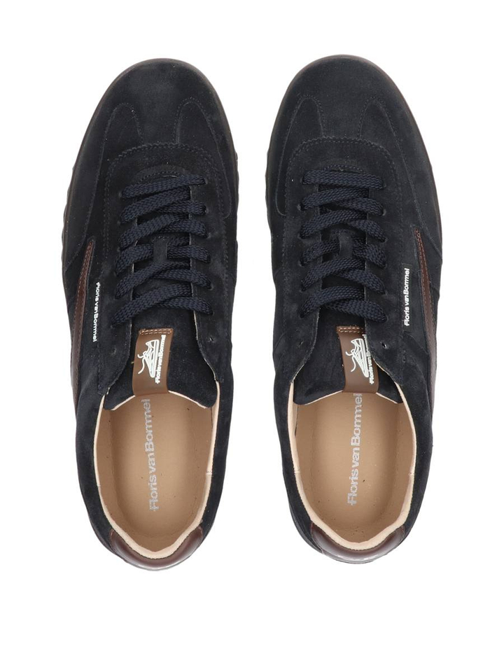Donkerblauwe lage sneakers Floris Van Bommel