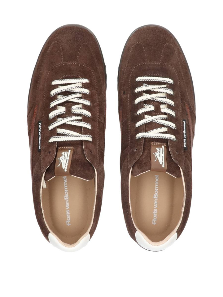 Bruine lage sneakers Floris Van Bommel