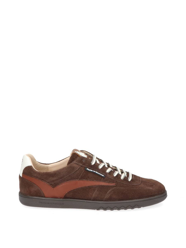 Bruine lage sneakers Floris Van Bommel