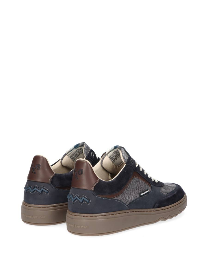 Donkerblauw lage sneakers De Kupster Floris Van Bommel 