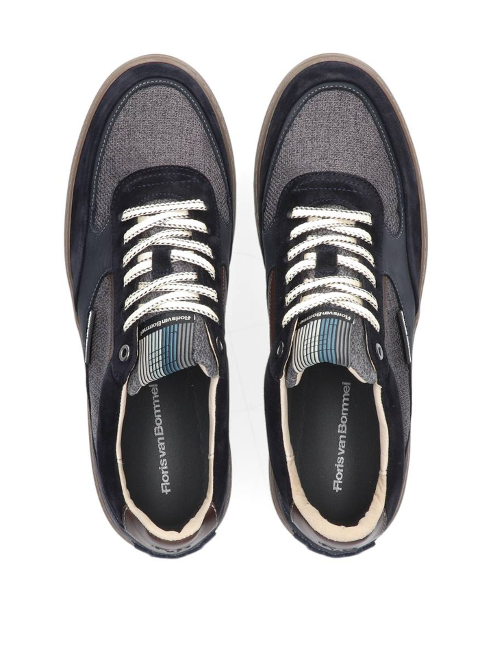 Donkerblauw lage sneakers De Kupster Floris Van Bommel 