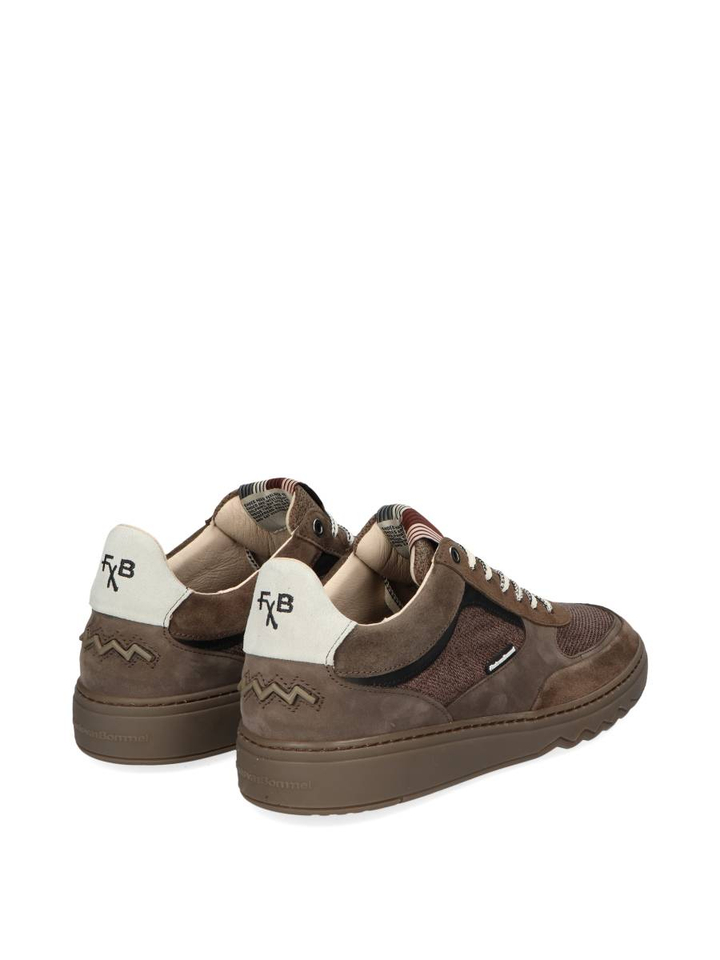 Taupe kleurige lage sneakers Floris Van Bommel
