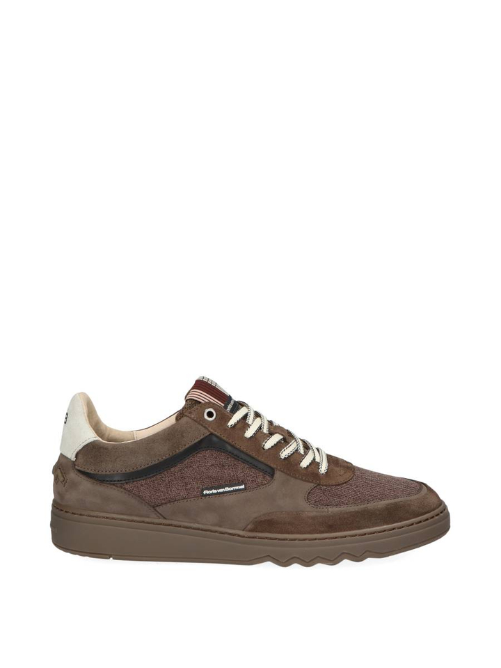 Taupe kleurige lage sneakers Floris Van Bommel
