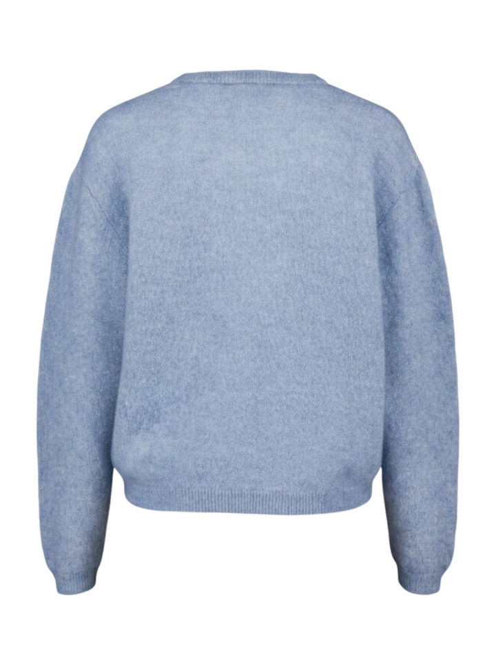 Lichtblauwe cardigan met knopen Bibi Studio Anneloes