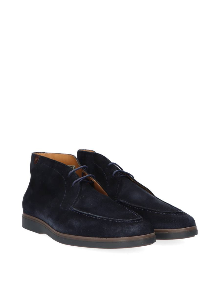 Blauwe lage boots De Oister Floris Van Bommel