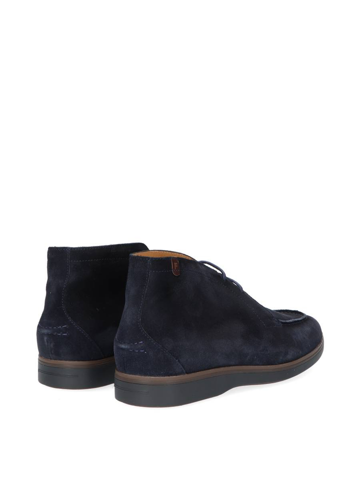 Blauwe lage boots De Oister Floris Van Bommel
