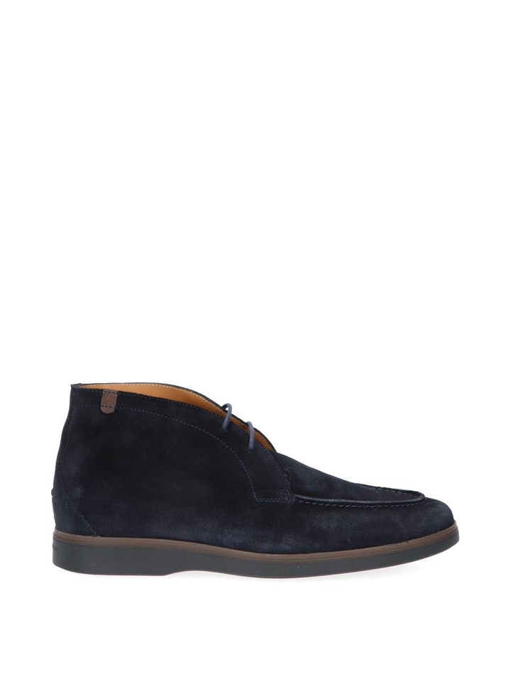 Blauwe lage boots De Oister Floris Van Bommel