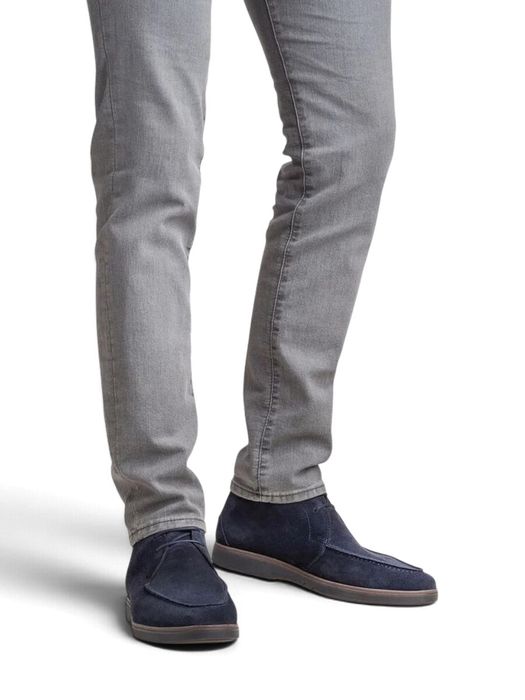 Blauwe lage boots De Oister Floris Van Bommel