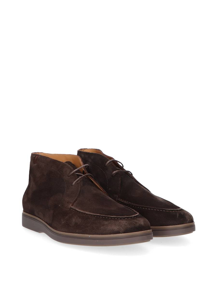 Donkerbruine schoenen De Oister Floris Van Bommel