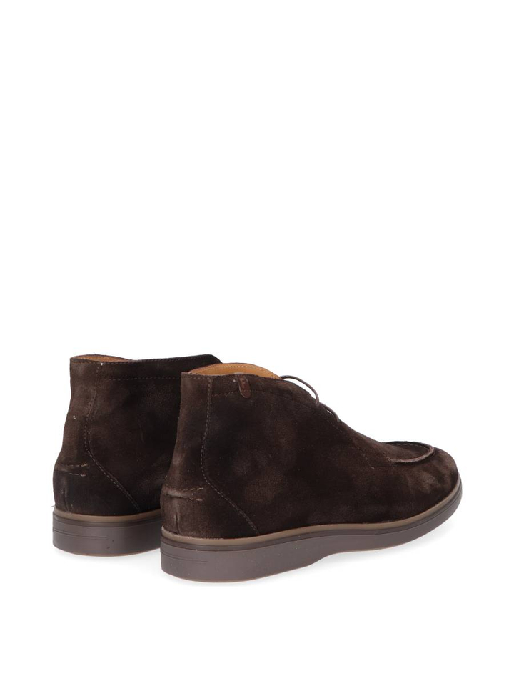 Donkerbruine schoenen De Oister Floris Van Bommel