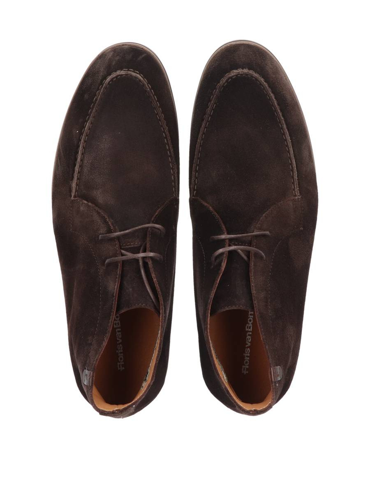 Donkerbruine schoenen De Oister Floris Van Bommel