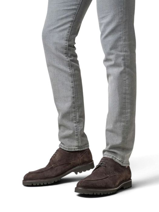 Donkerbruine schoenen De Floter Floris Van Bommel