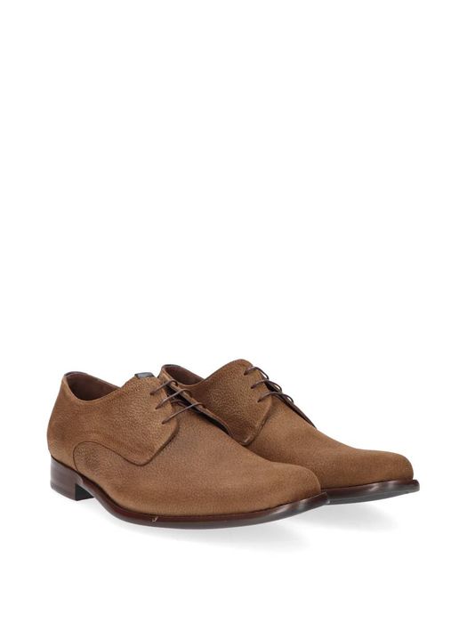 Bruin geklede schoenen De Draver Floris Van Bommel