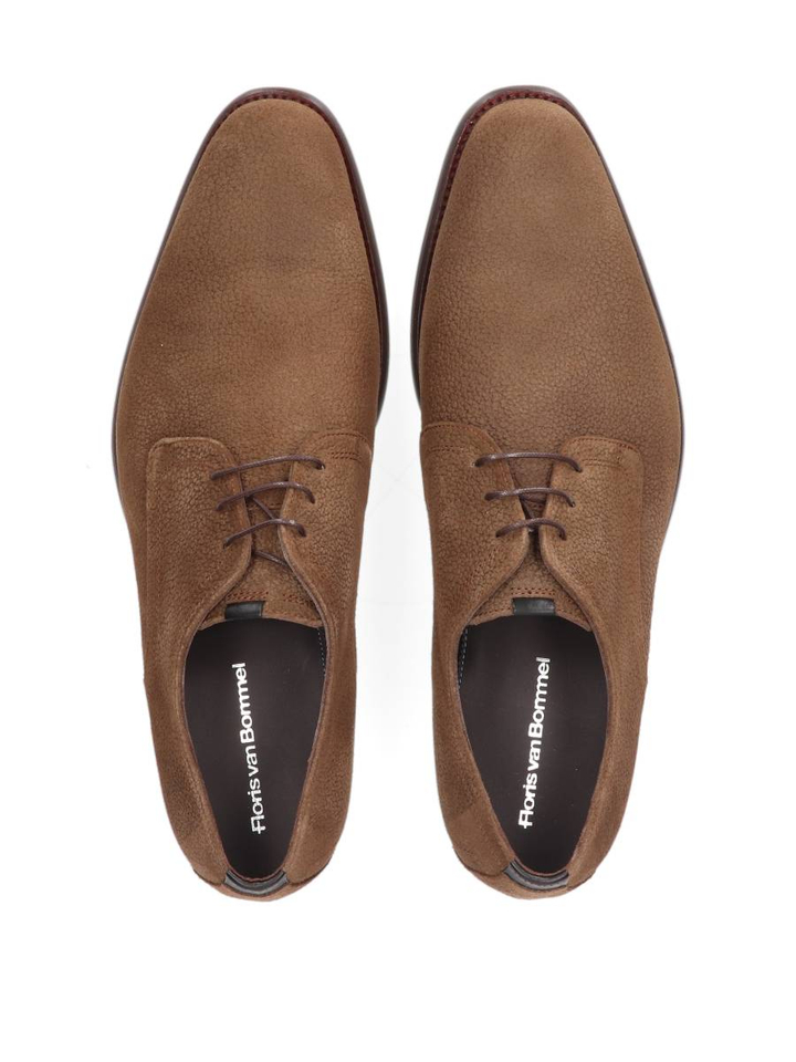 Bruin geklede schoenen De Draver Floris Van Bommel
