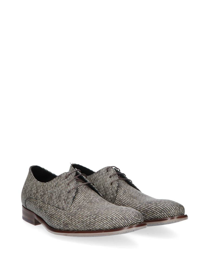 Lichtbruin geklede schoenen De Stijler Floris Van Bommel